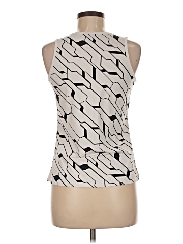 Tail Sleeveless Blouse (view 2)