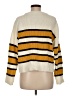 Sanctuary 100% Acrylic Stripes Yellow Pullover Sweater Size M - photo 2