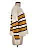 Sanctuary 100% Acrylic Stripes Yellow Pullover Sweater Size M - photo 4