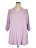 Catherines Purple 3/4 Sleeve Top Size 1X - photo 1