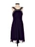 Boutique + 100% Polyester Purple Cocktail Dress Size 6  - photo 1