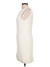 Zara Tweed Ivory Casual Dress Size L - photo 5