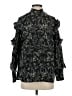 Thakoon Black 3/4 Sleeve Blouse Size S - photo 1