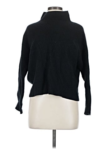Aqua Cashmere Pullover Sweater (view 1)