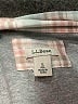 L.L.Bean Plaid Teal Long Sleeve Button-Down Shirt Size S - photo 7