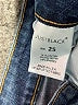Just Black Hearts Blue Jeans Size 25 waist - photo 8