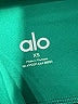 Alo Color Block Green Active Pants Size XS - photo 7