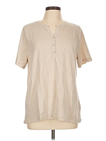 D&Co. Short Sleeve Blouse (view 1)