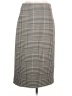 Zara Houndstooth Gray Formal Skirt Size L - photo 1