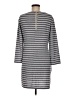 Sail to Sable Stripes Gray Casual Dress Size M - photo 2