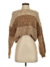 Elodie Tweed Brown Pullover Sweater Size S - photo 1