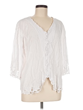 Soft Surroundings 3/4 Sleeve Blouse