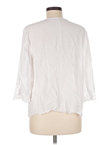 Soft Surroundings 3/4 Sleeve Blouse (view 2)