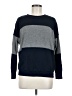 Sundry Color Block Blue Pullover Sweater Size Sm (1) - photo 1
