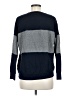 Sundry Color Block Blue Pullover Sweater Size Sm (1) - photo 2