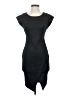 Bar III Solid Black Cocktail Dress Size S - photo 1
