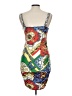 Cristina Graphic White Cocktail Dress Size L - photo 2