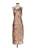 Delicates Animal Print Brown Cocktail Dress Size M - photo 1