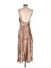Delicates Animal Print Brown Cocktail Dress Size M - photo 2
