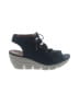 Clarks Solid Black Wedges Size 11 (wide) - photo 1