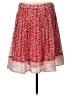 Lily Paisley Red Casual Skirt Size L - photo 1