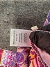 One World Paisley Purple Short Sleeve Blouse Size L - photo 8