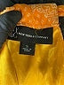 New York & Company 100% Polyester Paisley Orange Romper Size S - photo 4
