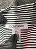 Calvin Klein Stripes Gray Long Sleeve Button-Down Shirt Size L - photo 7