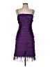 JS Collections Purple Cocktail Dress Size 8 - photo 1