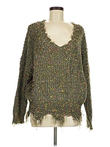 Main Strip Pullover Sweater (view 1)
