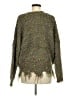 Main Strip 100% Acrylic Tweed Green Pullover Sweater Size M - photo 2