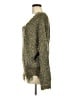 Main Strip 100% Acrylic Tweed Green Pullover Sweater Size M - photo 5