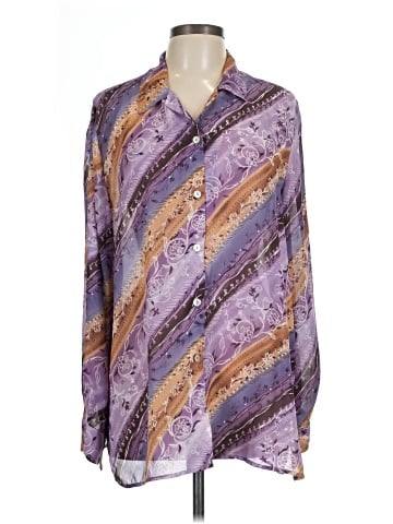 Impressions Long Sleeve Blouse (view 1)