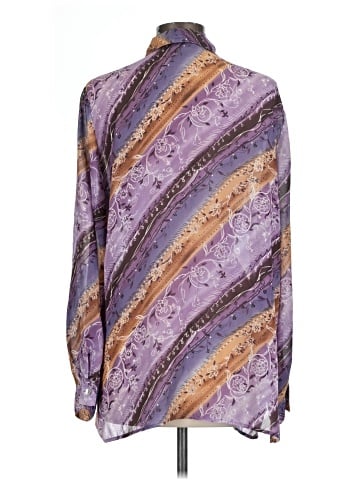 Impressions Long Sleeve Blouse (view 2)