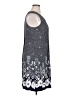 Perceptions Stars Gray Casual Dress Size XL - photo 4