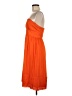 J.Crew 100% Silk Solid Orange Cocktail Dress Size 6 - photo 5
