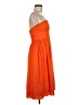 J.Crew 100% Silk Solid Orange Cocktail Dress Size 6 - photo 4