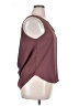 Lily White 100% Polyester Burgundy Sleeveless Blouse Size XL - photo 4