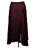 A.L.C. 100% Polyester Burgundy Formal Skirt Size 14 - photo 2
