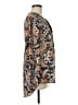 DR2 Paisley Gray Long Sleeve Blouse Size M - photo 4