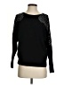 Liv Polka Dots Black Pullover Sweater Size S - photo 1