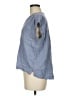 Splendid Blue Sleeveless Blouse Size M - photo 5