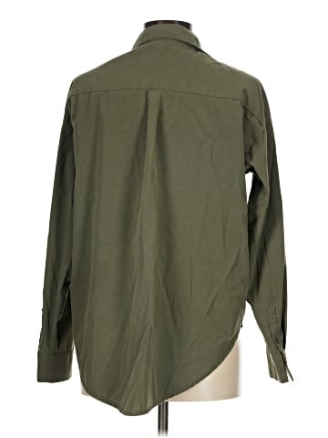 J for Justify Long Sleeve Button-Down Shirt (view 2)