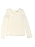 Zara Ivory Long Sleeve Top Size 6 - photo 1