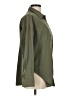 J for Justify Solid Green Long Sleeve Button-Down Shirt Size M - photo 4