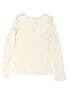 Zara Ivory Long Sleeve Top Size 6 - photo 2