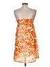 American Eagle Outfitters 100% Polyester Tropical Orange Cocktail Dress Size 6 - photo 2
