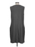 Apt. 9 Gray Casual Dress Size L - photo 2