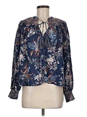 By Anthropologie Long Sleeve Blouse (view 1)