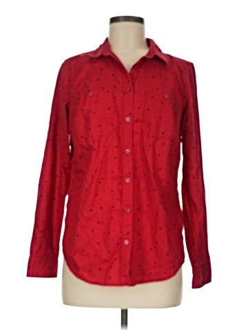 St. John's Bay Long Sleeve Button-Down Shirt (view 1)